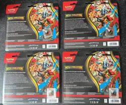 Pokemon Mega Evolutions 3 Pack Blister, 2x Psyduck & 2x Golduck factory sealed - Image 2