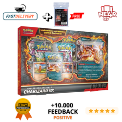 Pokemon collezione speciale charizard ex lenticolare box display sealed ita - Image 1
