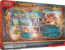 Pokemon collezione speciale charizard ex lenticolare box display sealed ita - Image 2