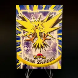 Pokemon TCG - Zapdos 145 Topps TV Animation Series 3 - 2000 NM - Image 1