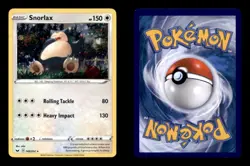Snorlax 140/202 R Sword & Shield Pokemon Cosmo Holo - Image 3