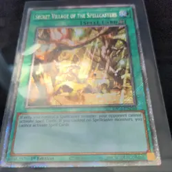 Secret Village of the Spellcasters PSR RA03-EN209 Quarter Century Bonanza Yugioh - Image 1
