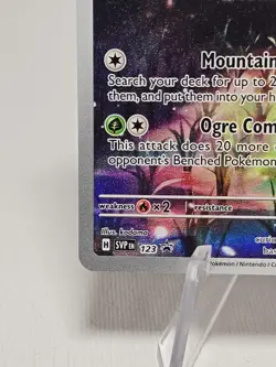 Teal Mask Ogerpon - 123 SV: Scarlet & Violet Promo Cards Holo Promo NM - Image 2