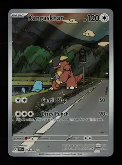 Kangaskhan 204/182 Illustration Rare Destined Rivals Pokemon Cards - Image 1
