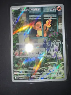 Pokemon TCG Obsidian Flames Charmander Promo Card SVPEN044 Near Mint Condition - Image 2