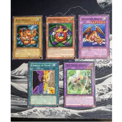 Yu-Gi-Oh! Joey 1st Edition Lot, 5 Cards - Image 1