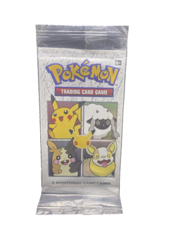 1 PACK POKEMON TRADING CARD GENERAL MILLS CEREAL 25TH ANNIVERSARY 3 GAME CARD/PK - Image 1