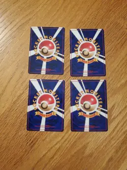 1997 Pokemon Japanese Trainer Bundle (4) Common Vintage Cards NM Condition - Image 4