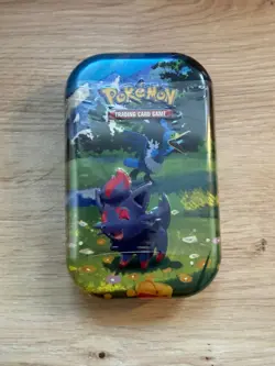 Pokemon TCG Ascended Heroes Mini Tin Zorua & Cramorant Artwork. New & Sealed - Image 1