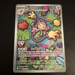 Ambipom Pokemon TCG Me02: Phantasmal Flames 107/094 Illustration Rare Holo NM - Image 1
