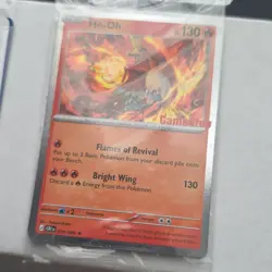 *SEALED GAMESTOP STAMPED*Pokemon TCG Ho-Oh 010/086 Promo Holo EN 2023 130HP - Image 1