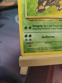 Pokemon TCG Pinsir Card 25/64 Jungle Unlimited Non-Holo Rare LP+ Very Clean! - Image 5