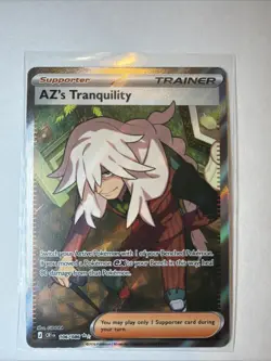 Pokemon TCG Trainer AZ's Tranquility 106/086 Me04: Chaos Rising Holo Support UR - Image 1