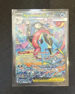 Mega Greninja ex SIR 116/086 Chaos Rising Special Illustration Rare Pokemon TCG - Image 2