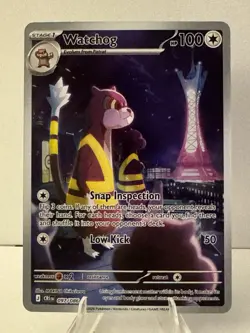 Watchog 097/086 - Pokemon TCG ME:04 Chaos Rising - Illustration Rare NM English - Image 1