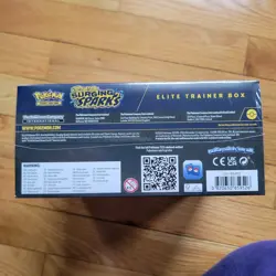 Surging Sparks ETB Factory Sealed Scarlet Violet Pokemon TCG - Image 3