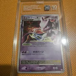 Mewtwo LV.X Pokemon 2009 Holo PtM Mewtwo Collection Pack Japanese 006/012 TAG 10 - Image 4