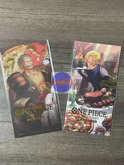 One Piece Card Game China Exclusive Zoro Sanji New Year Red Packet Promo - Image 1