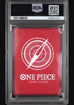 2025 One Piece CCG Monkey.D.Luffy Leader 2nd Anniversary OP09-061 PSA 10 ENGLISH - Image 2
