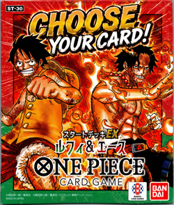One Piece Japanese Starter Deck 30 (ST30) : Luffy & Ace - Image 1