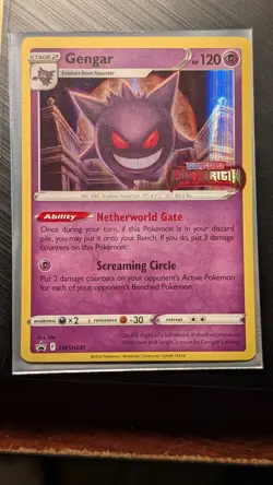 Pokemon Card Sword&Shield Promo & Trainer Gallery Lot( Moderately Played) Gengar - Image 2