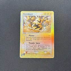 Pokemon Card EX Sandstorm Set Reverse Holo Electabuzz 35/100 - Image 1