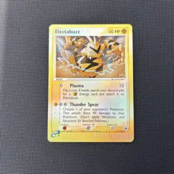 Pokemon Card EX Sandstorm Set Reverse Holo Electabuzz 35/100 - Image 2