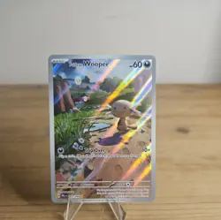 Pokemon Card Paldean Wooper 102/094 Phantasmal Flames Near Mint - Image 1