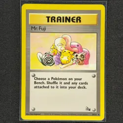 Mr. Fuji - 58/62 - Uncommon - Fossil Set - Pokemon Card - LP - Image 1