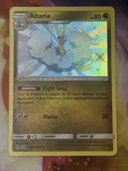 Altaria Holo SV37/SV94 NM Hidden Fates Shiny Vault Pokemon Card - Image 1