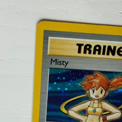 Pokemon Card Misty Gym Heroes Unlimited Holo Rare 18/132 NM+ - Image 4