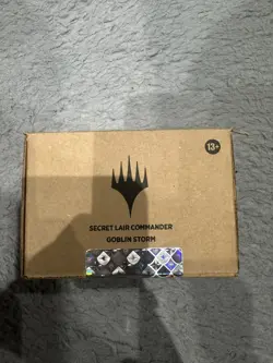 MTG Secret Lair Commander Deck: Goblin Storm Sealed In Hand Magic The Gathering - Image 1