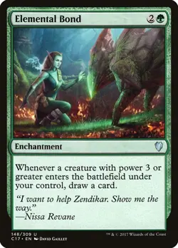 Elemental Bond EX-NM | Commander 2017 | MTG | Magic The Gathering - Image 1
