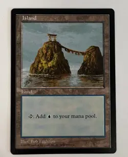 MTG Island (APAC) (Blue) (Japan) NM Never Played - Image 1