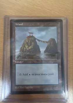 MTG Island (APAC) (Blue) (Japan) NM Never Played - Image 3