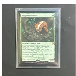 Wizards of the Coast MTG Badgermole Cub TLA 0167 Green Uncommon 2/2 - Image 1