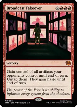 Broadcast Takeover - Teenage Mutant Ninja Turtles - 86 - MTG - Image 1