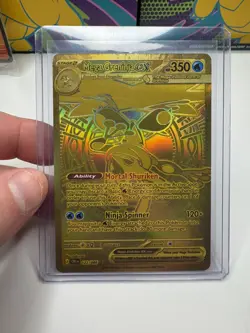 Mega Greninja EX 122/86 Gold Chaos Rising Mega Hyper Rare Pokemon Pack Fresh - Image 1