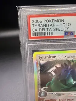 2005 Pokemon EX Delta Species Tyranitar Holo #16 PSA 10 Gem Mint - Image 3