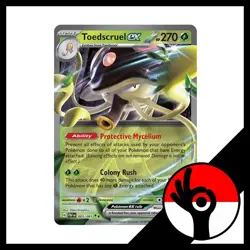 Pokemon TCG: Paldean Fates - 005/091 - Toedscruel ex - Image 1