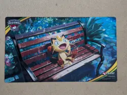 Pokemon Meowth ex Competitor Playmat - Regional Exclusive - New - Perfect Order - Image 1
