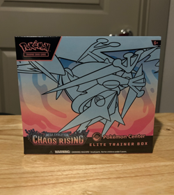 Pokemon Mega Evolution: Chaos Rising POKEMON CENTER ETB Sealed - Image 1