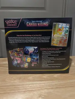 Pokemon Mega Evolution: Chaos Rising POKEMON CENTER ETB Sealed - Image 2