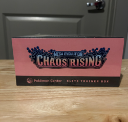 Pokemon Mega Evolution: Chaos Rising POKEMON CENTER ETB Sealed - Image 4