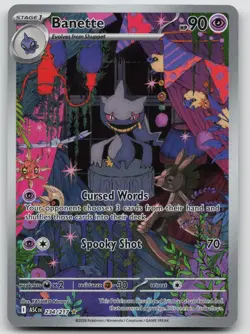 Banette 234/217 Illustration Rare Ascended Heroes Pokemon Near Mint - Image 1