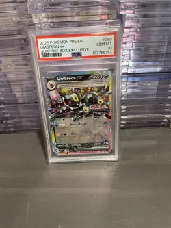 The Pokemon Company Umbreon ex Prismatic Evolutions Stamp 060 Holo Promo PSA 10 - Image 1