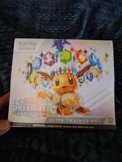 Pokemon Scarlet & Violet Prismatic Evolutions Elite Trainer Box NEW Sealed ETB - Image 1