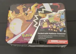 Pokemon Fall 2020 Collector's Chest Lunch Box Tin Charizard (FACTORY SEALED) - Image 1