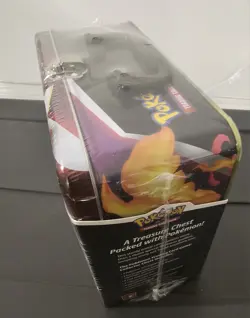 Pokemon Fall 2020 Collector's Chest Lunch Box Tin Charizard (FACTORY SEALED) - Image 4