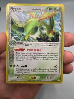 Flygon 7/110 Delta Species Holo Rare Holon Phantoms Pokemon MP - Image 1